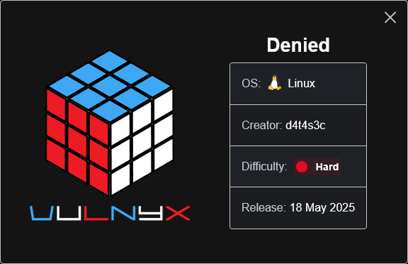 Thumbnail for VulNyx - Denied