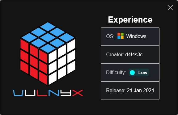 Thumbnail for VulNyx - Experience