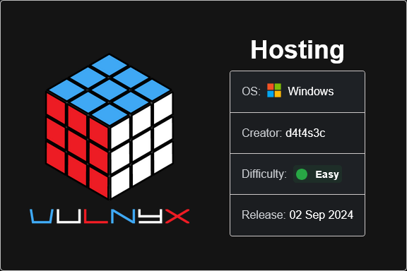 Thumbnail for VulNyx - Hosting