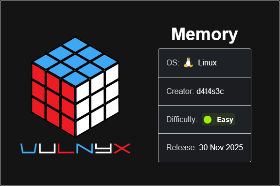 Thumbnail for VulNyx - Memory