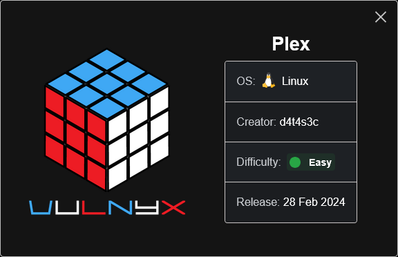 Thumbnail for VulNyx - Plex
